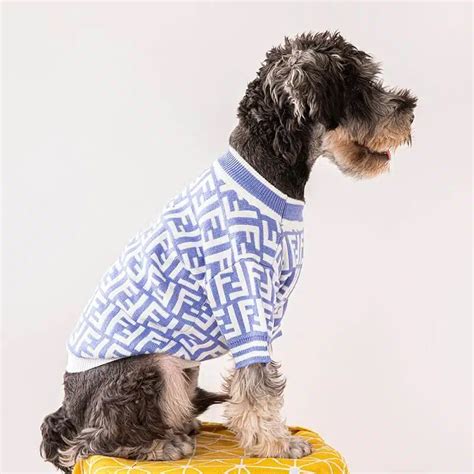 fendi dog sweater|Fendi oversized sweater.